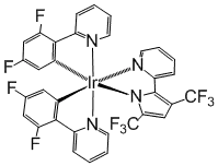 Molecular Structure of 943005-45-6 (Ir(dfppy)2(fpy) , Bis(4',6'-difluorophenylpyridinato)(3,5-bis)